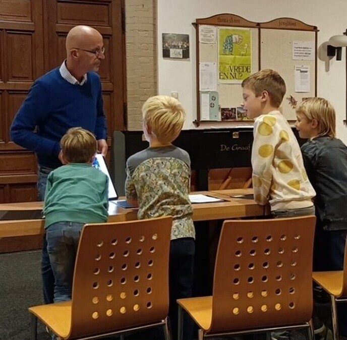 Proefles ‘Muziek voor jongens’ - Foto: Ingezonden foto
