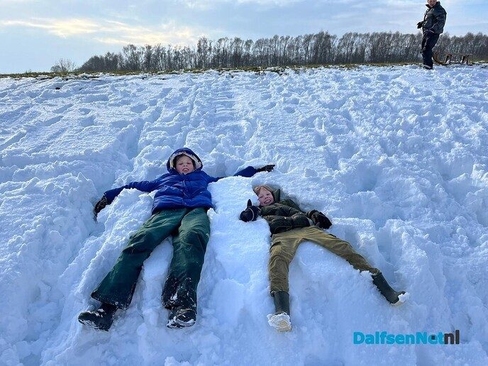 Sneeuwpret op CBS Sjaloom - Foto: Ingezonden foto