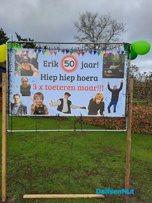 Erik 50 jaar - Foto: Ingezonden foto