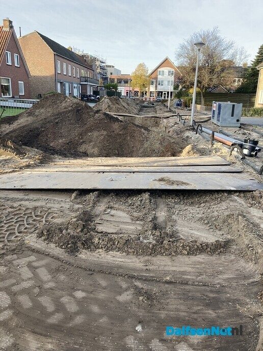 Werkzaamheden weth. Prinsstraat  Nieuwleusenvorderen gestaag - Foto: Ingezonden foto