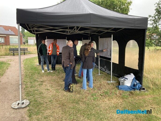Werkzaamheden weth. Prinsstraat  Nieuwleusenvorderen gestaag - Foto: Ingezonden foto