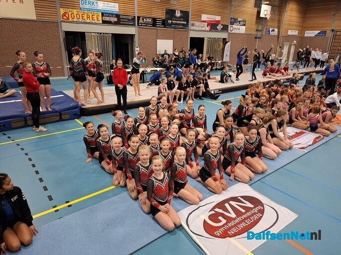 4 x goud voor turnsters GVN - Foto: Ingezonden foto