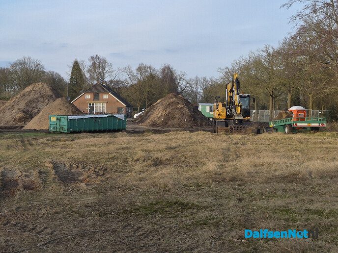 Werkzaamheden nieuwbouw Dalfsen - Foto: Ingezonden foto