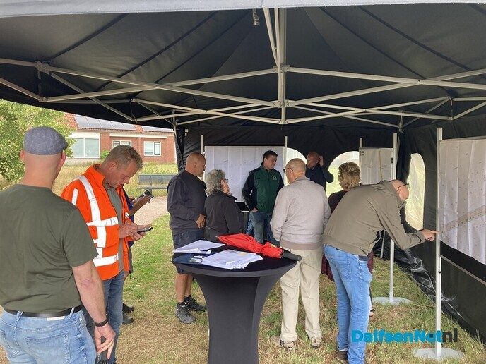 Werkzaamheden weth. Prinsstraat  Nieuwleusenvorderen gestaag - Foto: Ingezonden foto