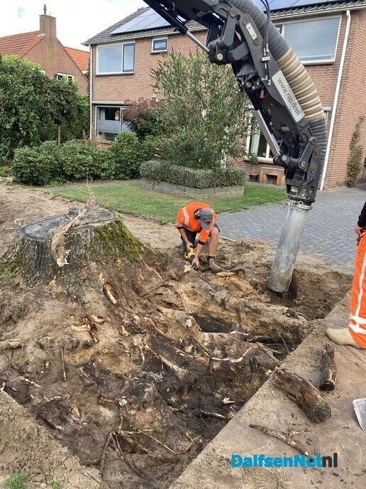 Werkzaamheden weth. Prinsstraat  Nieuwleusenvorderen gestaag - Foto: Ingezonden foto