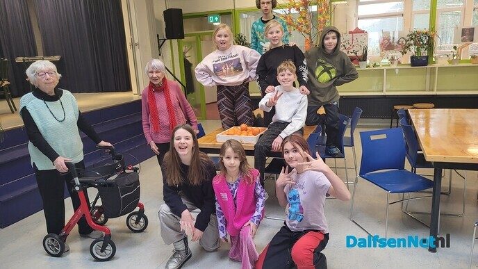 Bijzonder bezoek op Agora Dalfsen - Foto: Ingezonden foto