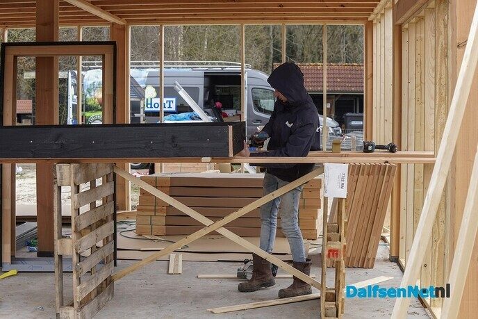 Bouw nieuwe dierenverblijven Lindehoeve (update) - Foto: Paul Scholten