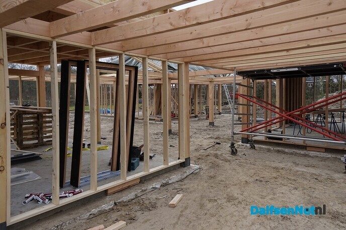 Bouw nieuwe dierenverblijven Lindehoeve (update) - Foto: Paul Scholten