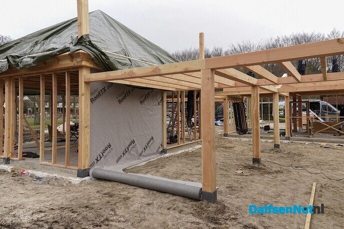 Bouw nieuwe dierenverblijven Lindehoeve (update) - Foto: Paul Scholten