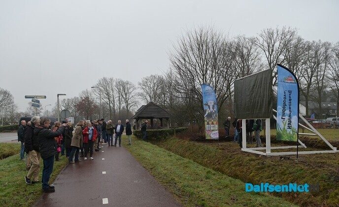 Onthulling bouwbord Poort van Noord - Foto: Johan Bokma
