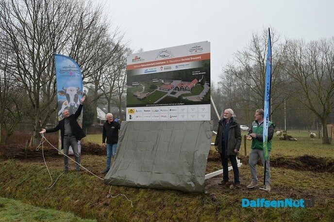 Onthulling bouwbord Poort van Noord - Foto: Johan Bokma