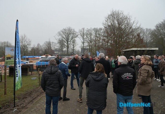 Onthulling bouwbord Poort van Noord - Foto: Johan Bokma