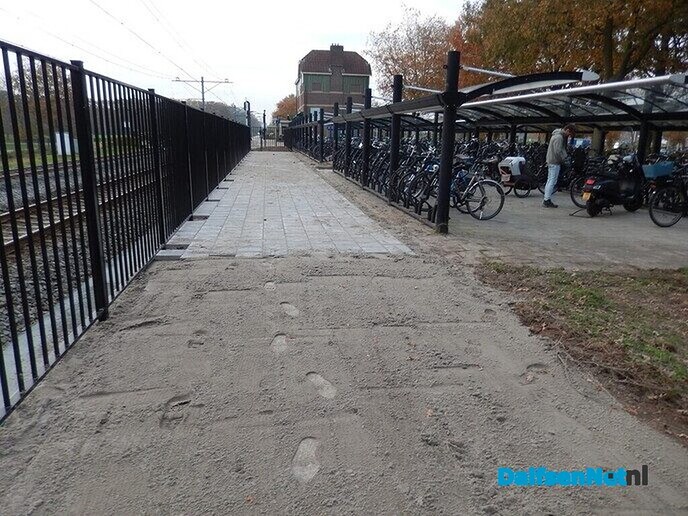 Fietsenstalling uitbreiding station - Foto: Willy