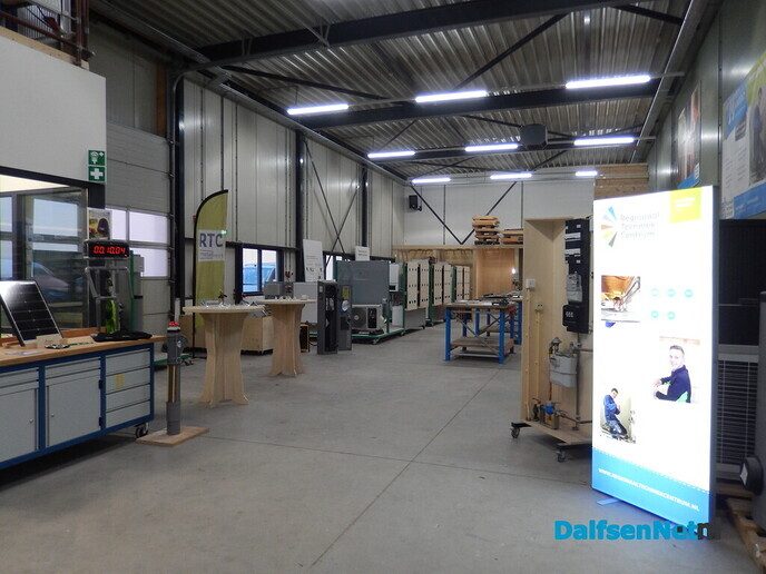 Goede belangstelling open dag bij het RTC in Nieuwleusen - Foto: Willy