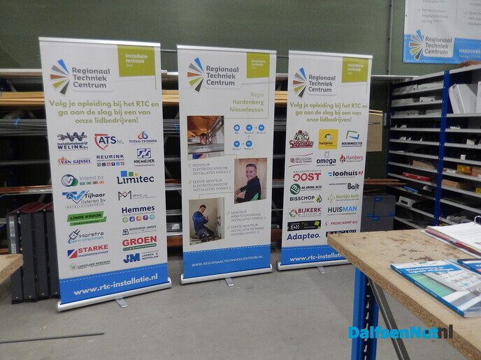 Goede belangstelling open dag bij het RTC in Nieuwleusen - Foto: Willy