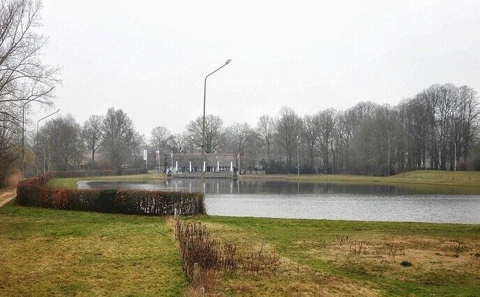 Femmie met dit weer bij de Bellingeweer - Foto: Femmie Smink