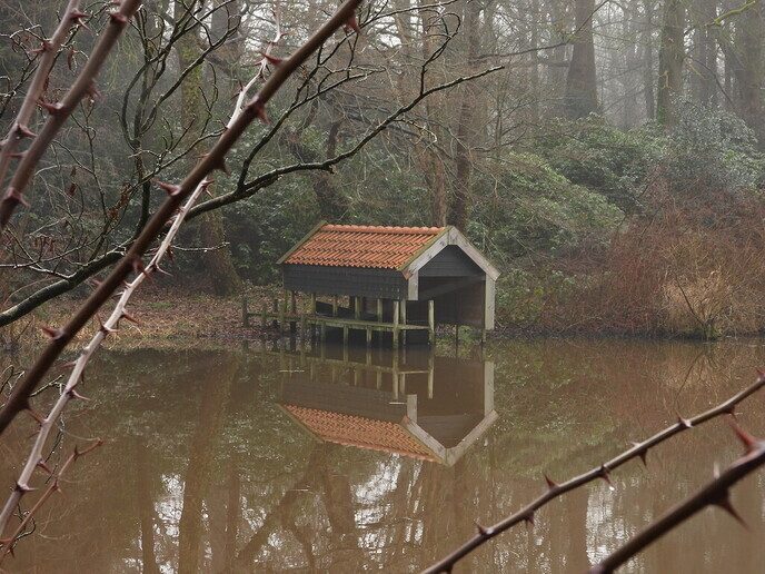 Foto’s van een ietwat mistig Den Berg - Foto: Ingezonden foto