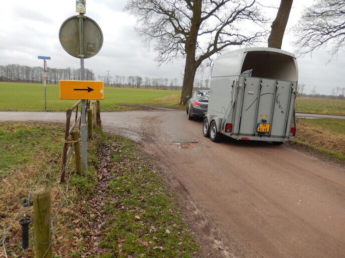 Heinoseweg(en) afgesloten - Foto: Ingezonden foto