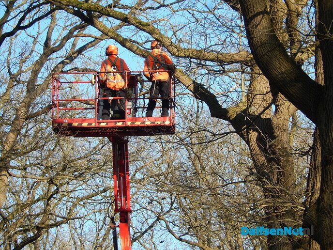 Ze gaan donderdag gewoon weer verder op de Heinoseweg - Foto: Willy