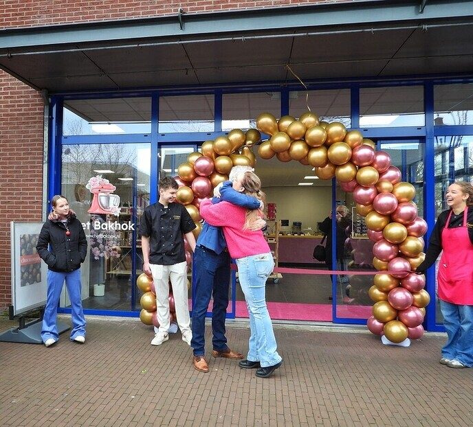 Jan Uitslag opende Het Bakhok - Foto: Femmie Smink