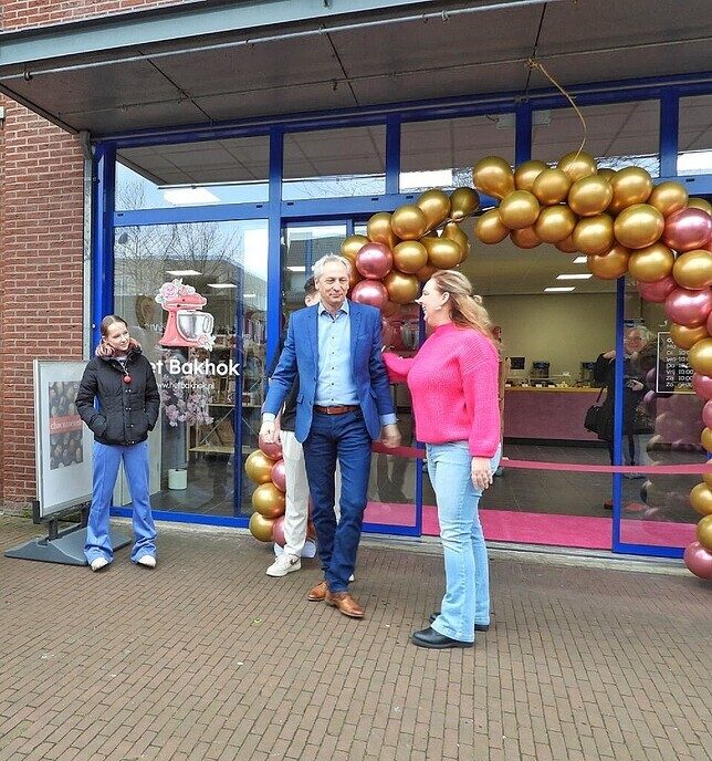 Jan Uitslag opende Het Bakhok - Foto: Femmie Smink