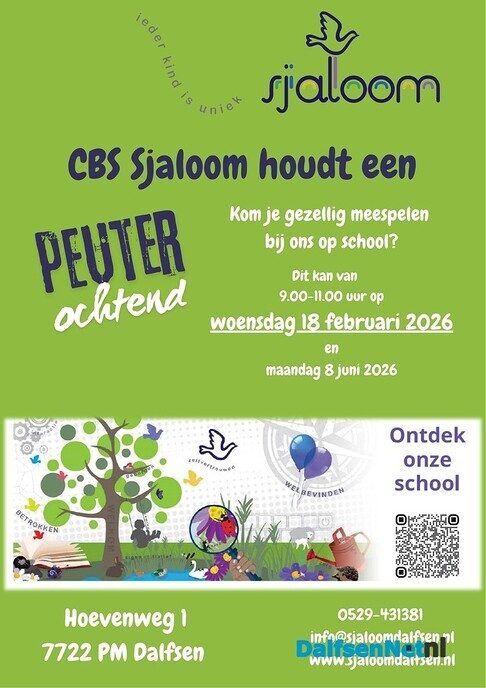 Peuterochtend Sjaloom woensdag 18 februari - Foto: Ingezonden foto