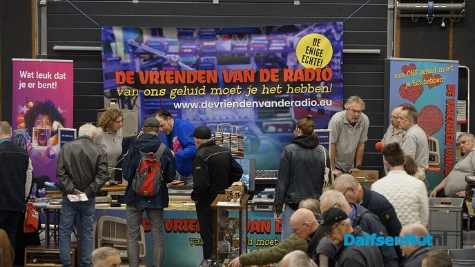 De vriendenvanderadio op Vintagebeurs Nieuwleusen - Foto: Paul Scholten