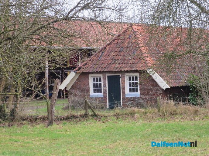 Vroege wandeling, Paarse route wandelnetwerk vanaf Hoonhorst - Foto: Wim