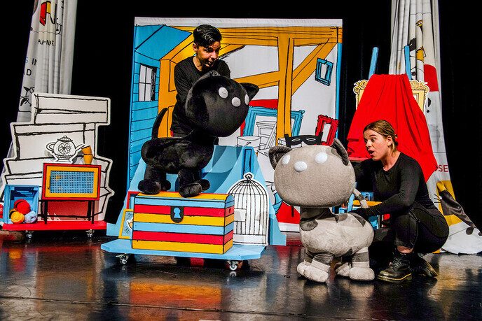 Pim & Pom vinden een schat in Theater de Stoomfabriek