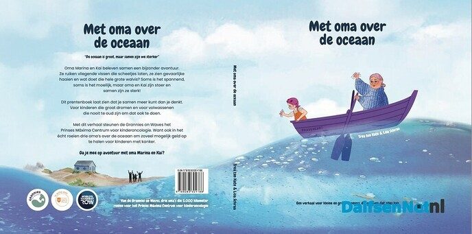 Drie oma’s roeien over de oceaan én schrijven een prentenboek - Foto: Ingezonden foto