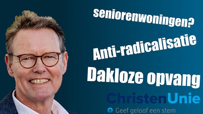 Hoe de ChristenUnie radicalisatie wil aanpakken, Dick Homans