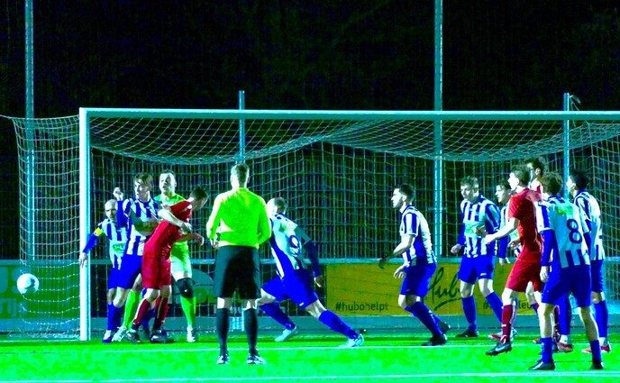 USV overvleugeld door oppermachtig sv Vasse - Foto: Ingezonden foto