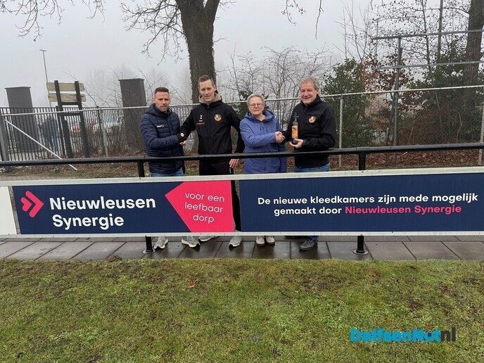 Nieuwe kleedkamers dankzij Nieuwleusen Synergie - Foto: Ingezonden foto
