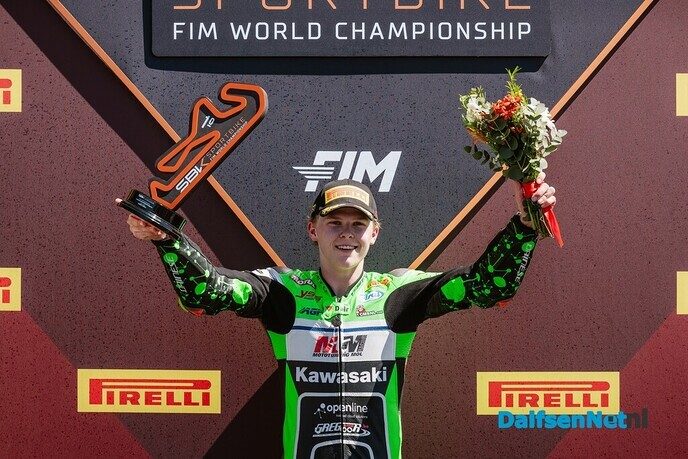 Winst Loris Veneman bij WK sportbike in Portugal - Foto: Ingezonden foto