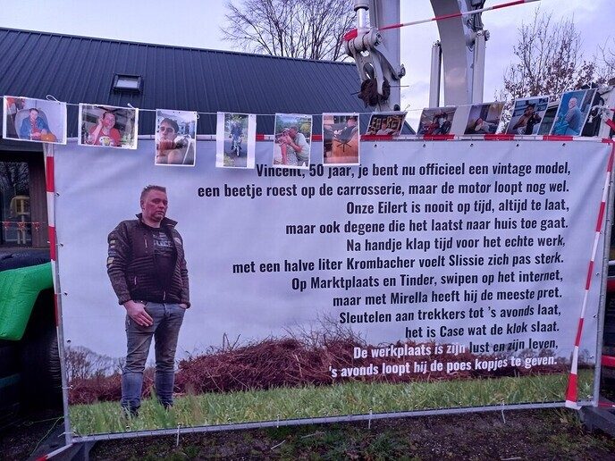 Vincent van de Koelmansstraat is 50, niks ja maar…. - Foto: Ingezonden foto