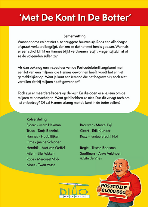 Met de kont in de botter bie Kappers