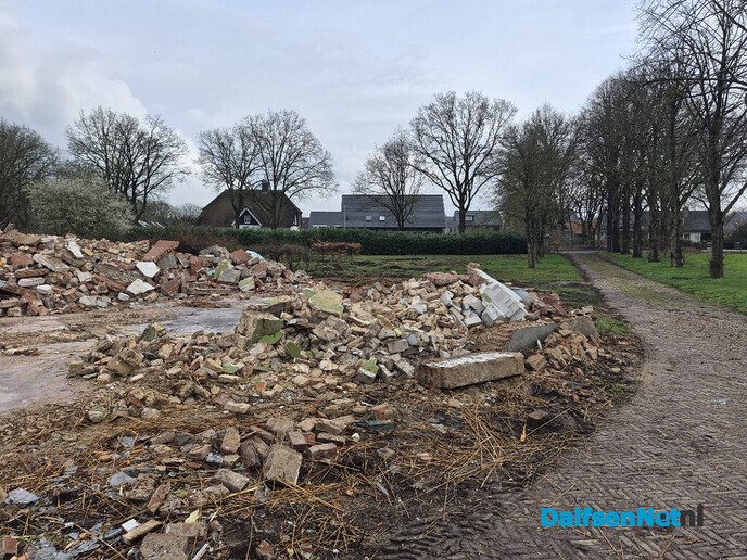 Schotmanshoeve is nu plat - Foto: Ingezonden foto