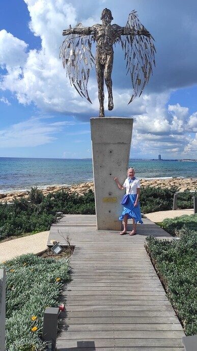 Anna Wytske en Rintje Raap zitten vast op Cyprus - Foto: Eigen geleverde foto