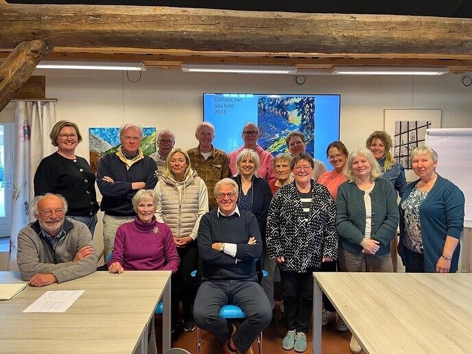 Schildergroep vierde jubileum: Jeroen krabbé was daar bij - Foto: Ingezonden foto