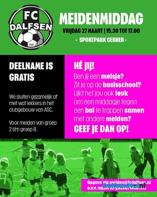 Meidendag - Foto: Ingezonden foto
