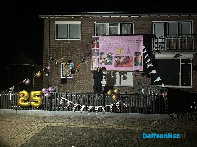 Hiep, Hiep, Hoera Mirna 25 jaar - Foto: Ingezonden foto