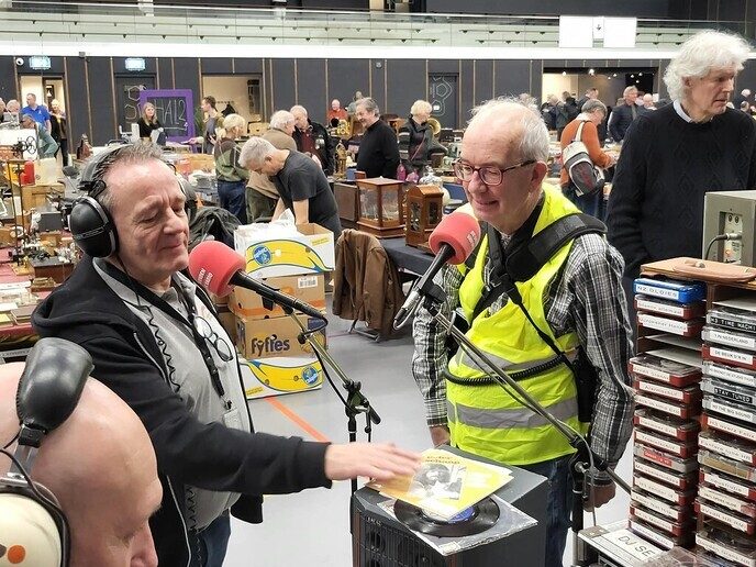 Veel bezoekers voor de Vintage & Techniekbeurs in De Spil