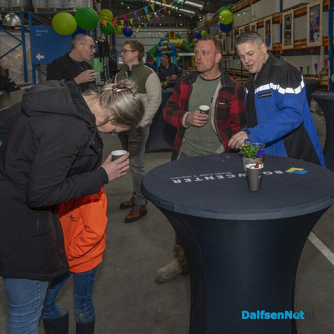 Veel belangstelling tijdens Open Huis Bouwcenter Schippers - Foto: Paul Scholten