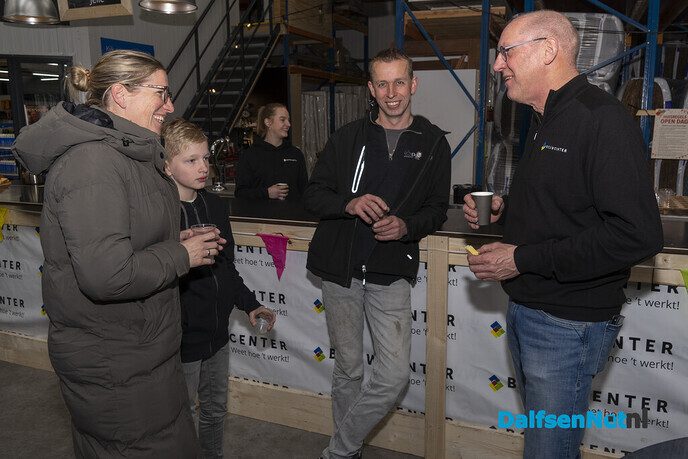 Veel belangstelling tijdens Open Huis Bouwcenter Schippers - Foto: Paul Scholten
