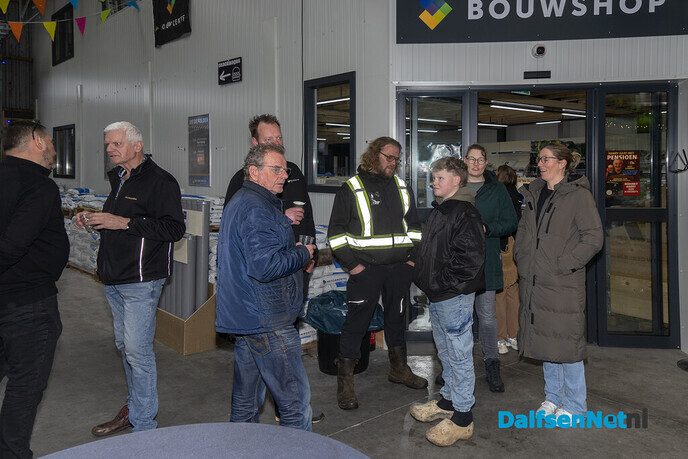 Veel belangstelling tijdens Open Huis Bouwcenter Schippers - Foto: Paul Scholten
