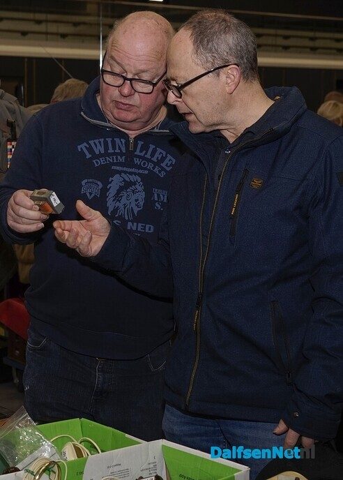Veel bezoekers voor de Vintage & Techniekbeurs in De Spil - Foto: Paul Scholten