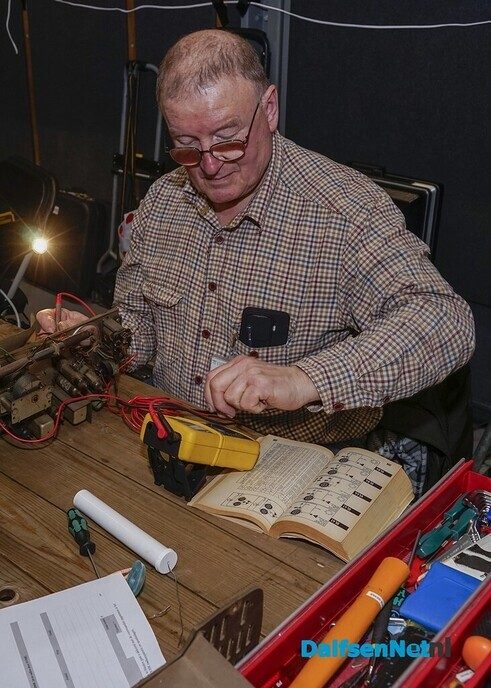Veel bezoekers voor de Vintage & Techniekbeurs in De Spil - Foto: Paul Scholten