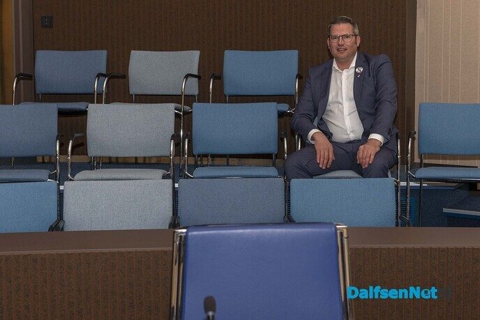 Stand Organisatie Dalfsen (lijst 7): Rob Mud wil van de tribune af en de raad in. - Foto: Paul Scholten
