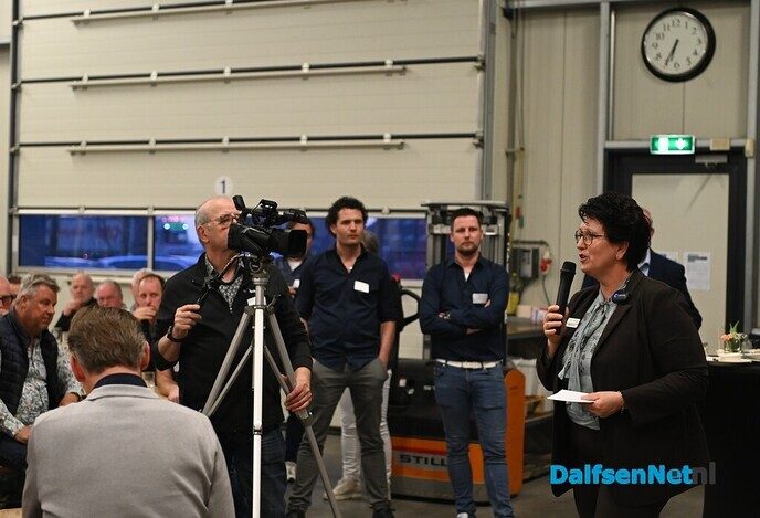 Inspirerende avond netwerken met collega-ondernemers in Nieuwleusen - Foto: Johan Bokma