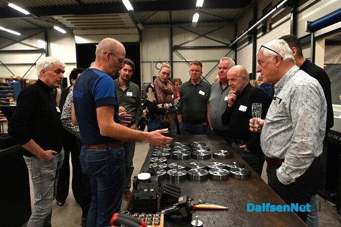 Inspirerende avond netwerken met collega-ondernemers in Nieuwleusen - Foto: Johan Bokma